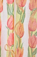 Kristin Tulip Patterned Shower Curtain