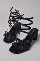 Azalea Wang Quinton Butterfly Ankle Wrap Sandal
