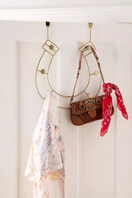 Horseshoe Iron Over-The-Door Multi-Hook