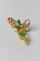 Metal Strawberry Claw Clip
