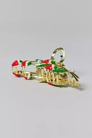 Metal Strawberry Claw Clip