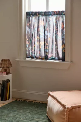 Flori Wildflower Pattern Café Curtain Set