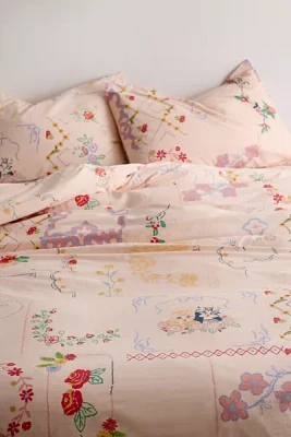 Irene Hanky Printed Duvet Cover Set