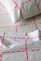 Briar Floral Gridded Sheet Set