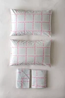 Briar Floral Gridded Sheet Set