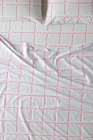 Briar Floral Gridded Sheet Set