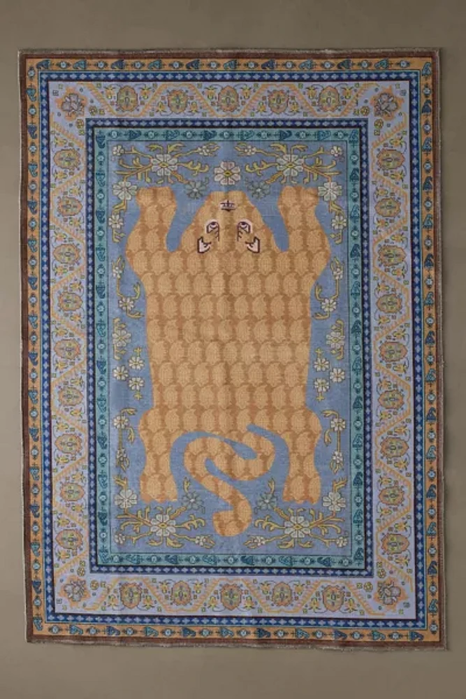 Chandra Tiger Printed Rug