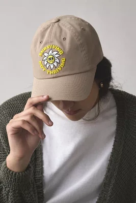 American Needle Surviving Not Thriving Embroidered Baseball Hat