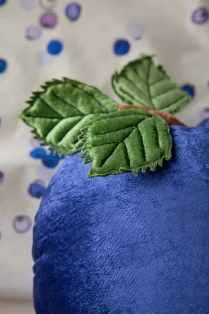 Fruit Shaped Velvet Throw Pillow