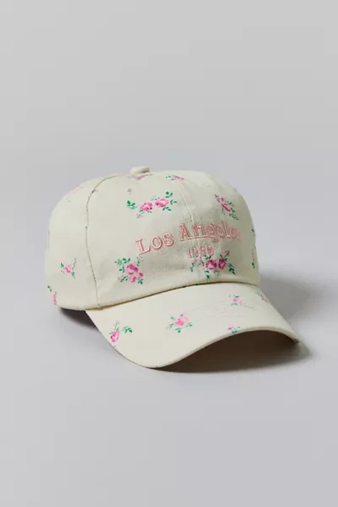 Los Angeles Floral Baseball Hat