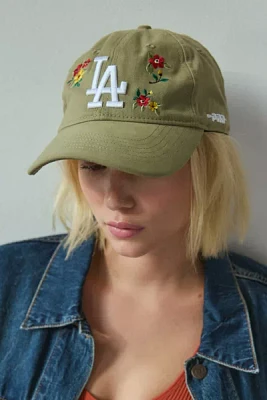 Pro Standard MLB Los Angeles Dodgers Floral Embroidered Baseball Hat