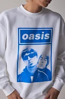 Oasis Logo Graphic Crew Neck Sweatshirt