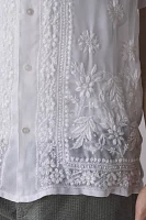 Raga Man Pranit Embroidered Short Sleeve Shirt