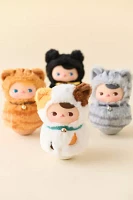 POP MART PUCKY Roly-Poly Kitty Series Blind Box Vinyl Plushie Figure