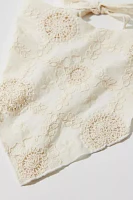 Betty Floral Crochet Headscarf