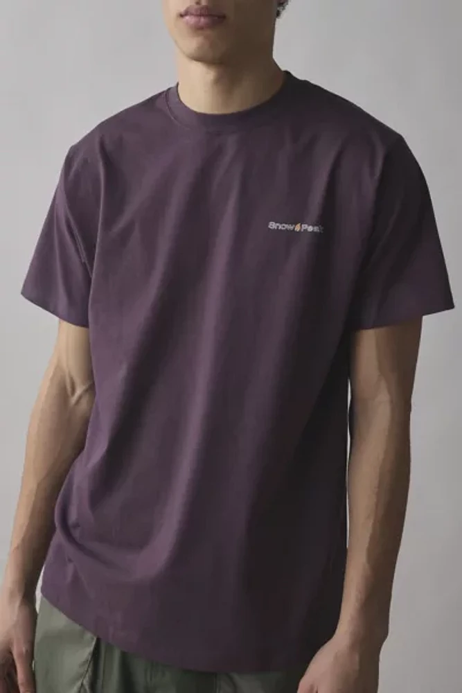 Snow Peak Warm Oneself Graphic Tee