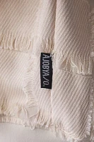 AJOBYAJO Fringe Check Cardigan