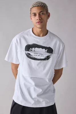 AJOBYAJO Silence = Death Layered Graphic Tee