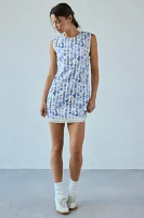Kimchi Blue Delaney Sleeveless Lace-Trim Shift Mini Dress
