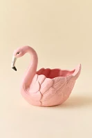 Flamingo Shaped Ceramic Planter