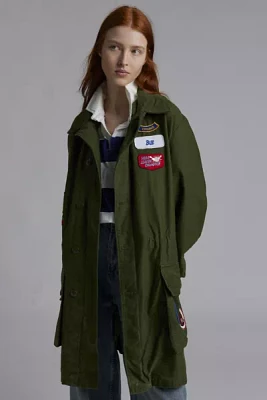 THE SERIES X ReMADE By UO Exclusive Patched Jacket