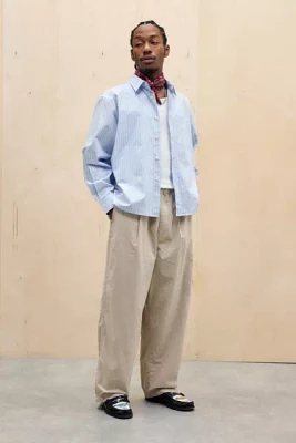 iets frans... Ecru Harri Poplin Chino Trouser Pant
