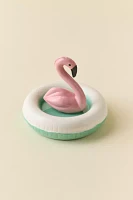 Flamingo Pool Floatie Ceramic Catch-All Dish