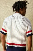 UO Norwich Tipped Short Sleeve Polo Sweater