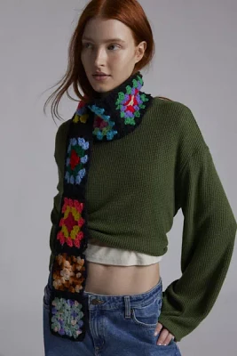 THE SERIES X ReMADE By UO Granny Square Scarf