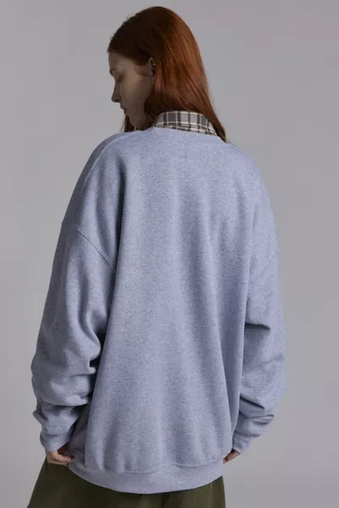THE SERIES X ReMADE By UO Exclusive Star Patchwork Fleece Pullover