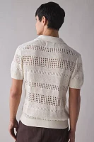 Wax London Siena Knit Polo Shirt
