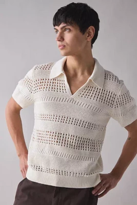 Wax London Siena Knit Polo Shirt