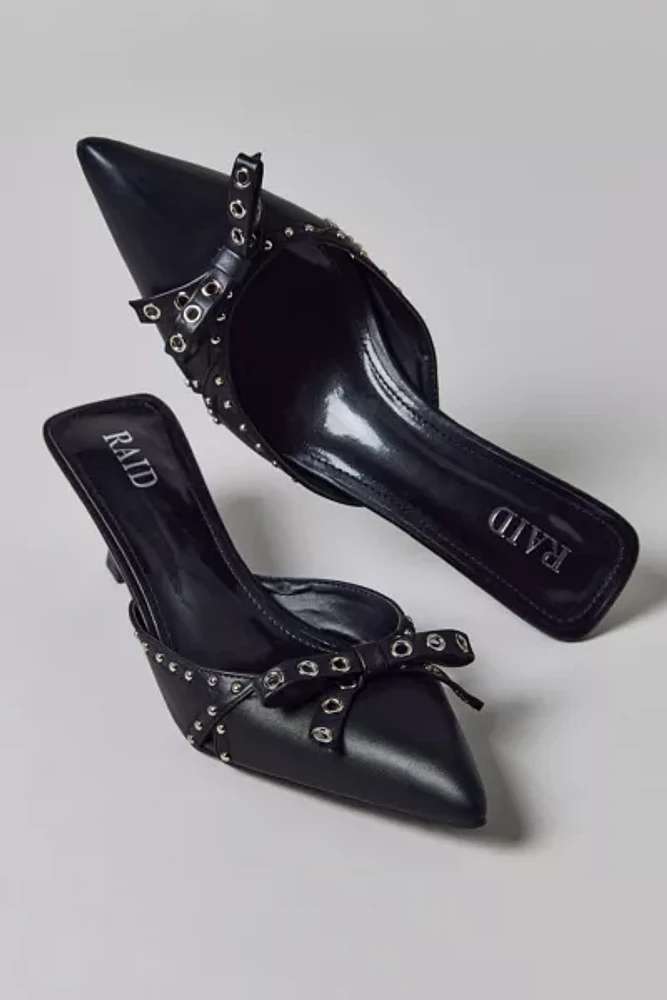 Raid London Tinsley Kitten Heel Mule