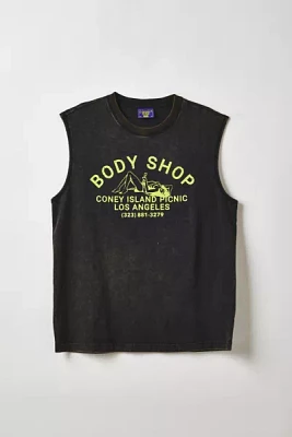 Coney Island Picnic Body Shop Graphic Muscle Tee