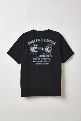 Coney Island Picnic Parts & Service Graphic Tee