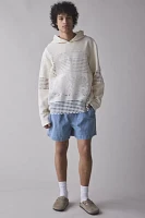 David Catalán Crivo Lace Hoodie Sweatshirt