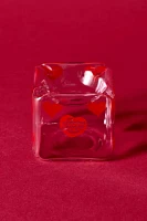 A Shop Of Things Pink Dice Glass Ashtray