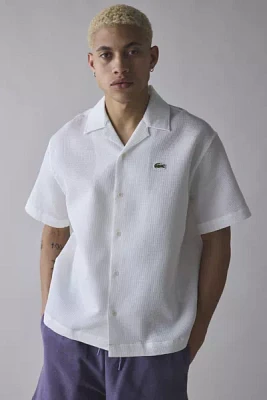 Lacoste Waffle Knit Short Sleeve Shirt