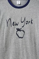 New York Graphic Ringer Tee