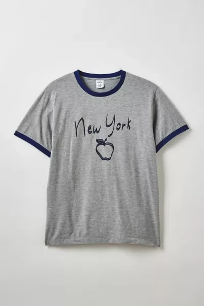 New York Graphic Ringer Tee