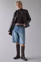 UO Portia Faux Leather Oversized Moto Jacket