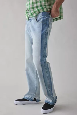 Kuwalla Tee Raw Edge Loose Denim Jean