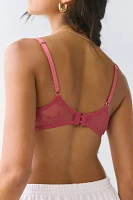 Out From Under Isabella Sheer Floral Lace Underwire Bra