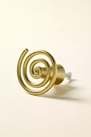 Spiral Icon Shaped Iron Knob/Wall Hook