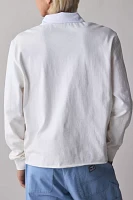 UO Richmond Stripe Cropped Rugby Shirt