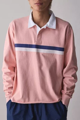 UO Richmond Stripe Cropped Rugby Shirt