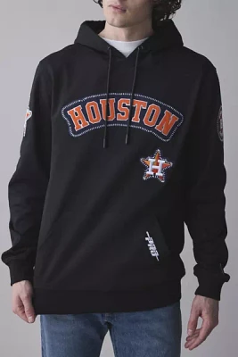 Pro Standard MLB Houston Astros Pick Stitch Double Knit Hoodie Sweatshirt