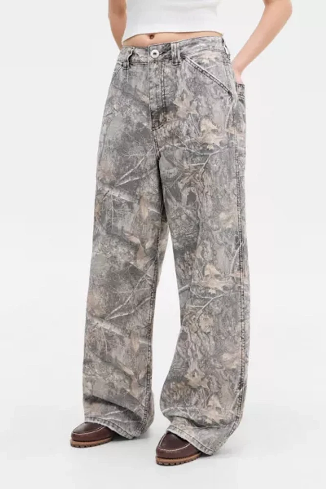 BDG Washed Camo Trouser Pant