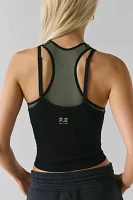 P.E Nation Sutton Layered Performance Crop Tank Top