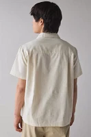 Native Youth Cal Revere Collar Flower Applique Shirt